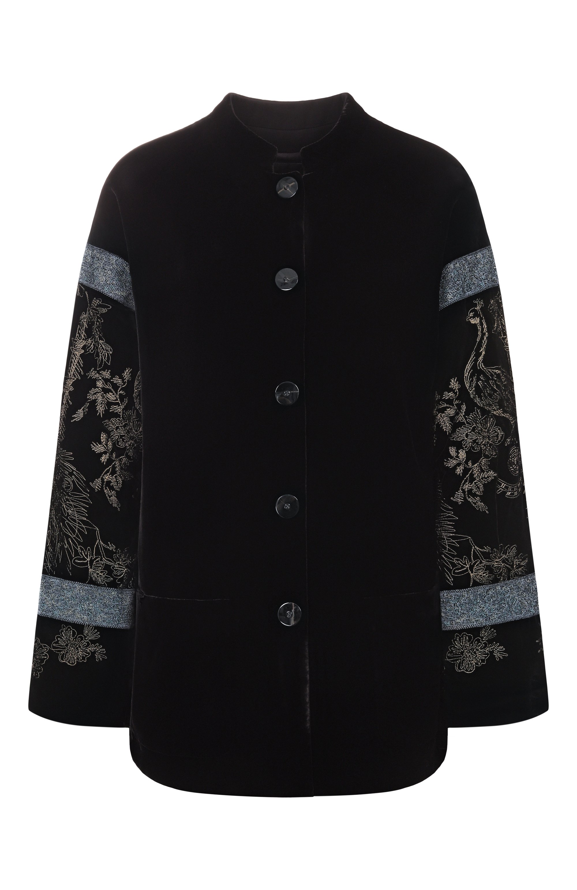 Бархатный жакет GIORGIO ARMANI, арт. GW001953/TE10831, фото 1