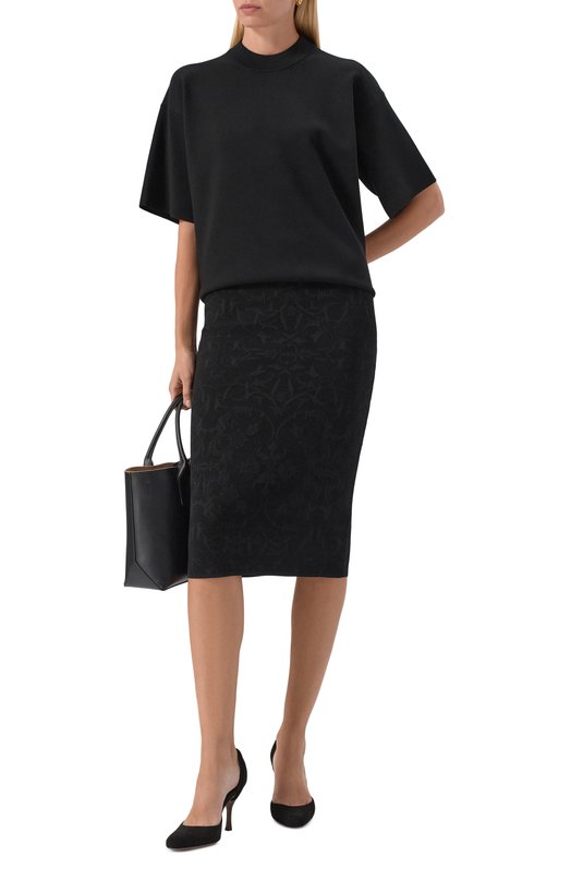 Юбка Max Mara Studio ADUNC0 Чёрный  ADUNC0 Фото 2