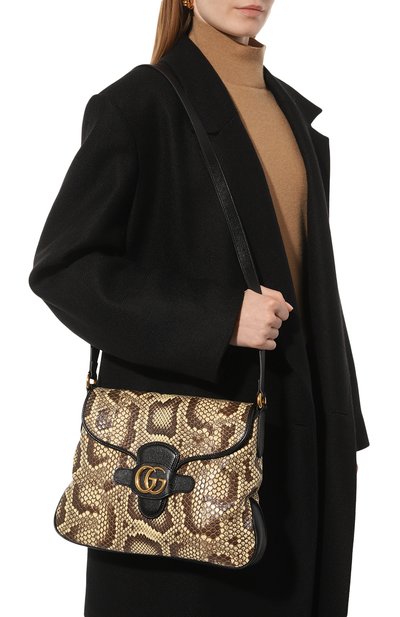 Сумка double g из кожи питона GUCCI, арт. 648933 EZ6DT, фото 2