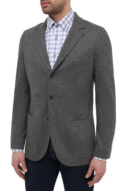 Кашемировый пиджак LORO PIANA, арт. FAI2695, фото 3