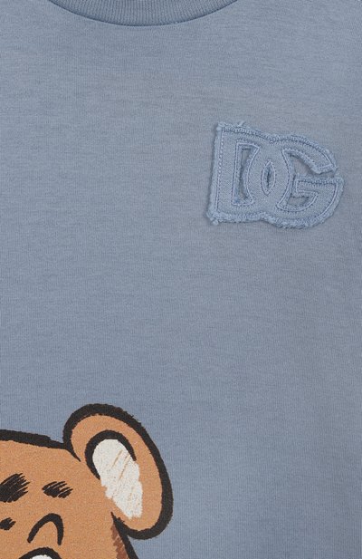 Хлопковая футболка DOLCE & GABBANA, арт. L1JTEY/G7PJE, фото 3