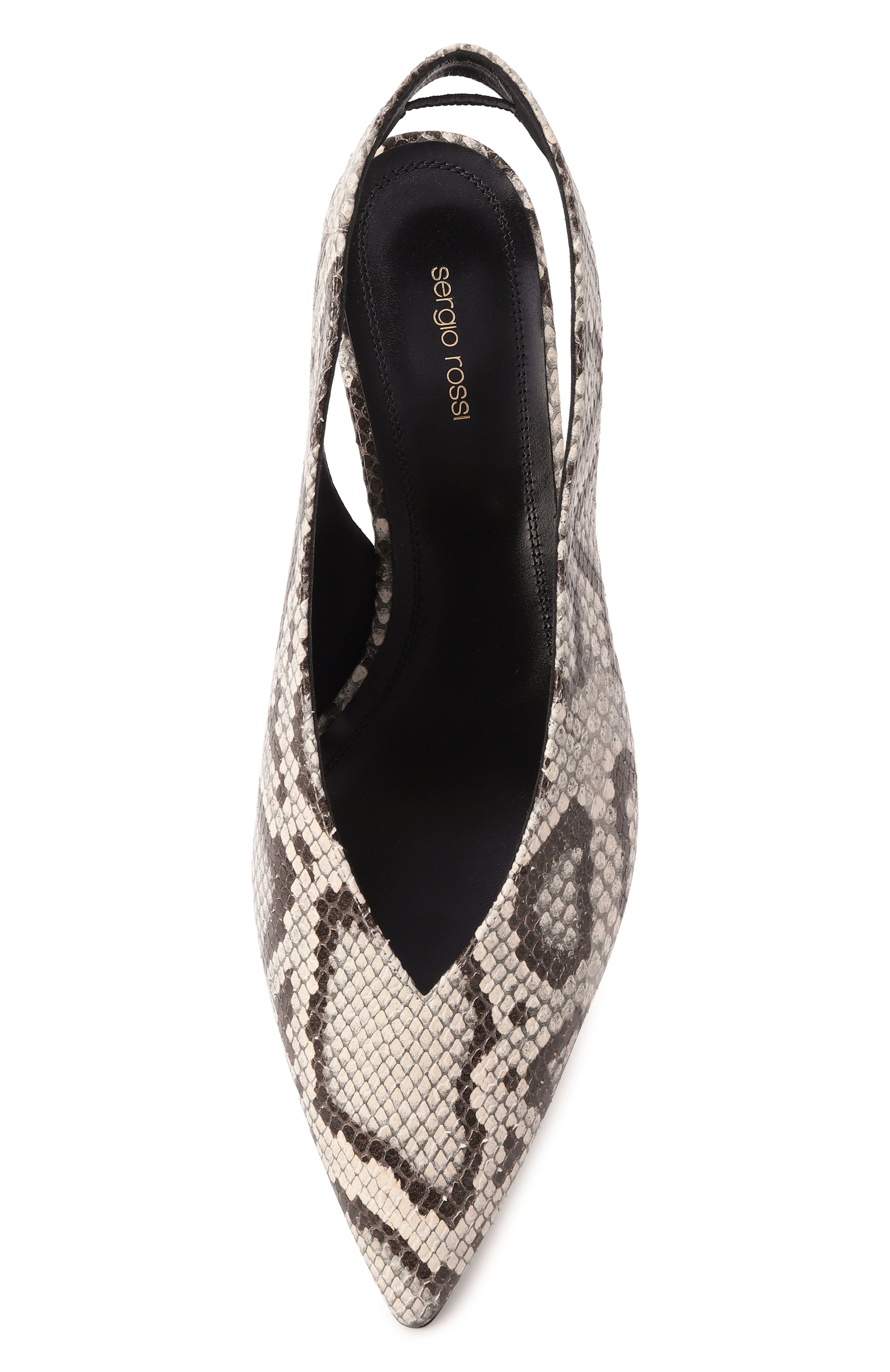 Кожаные туфли SERGIO ROSSI, арт. B13200/MCAS32, фото 6