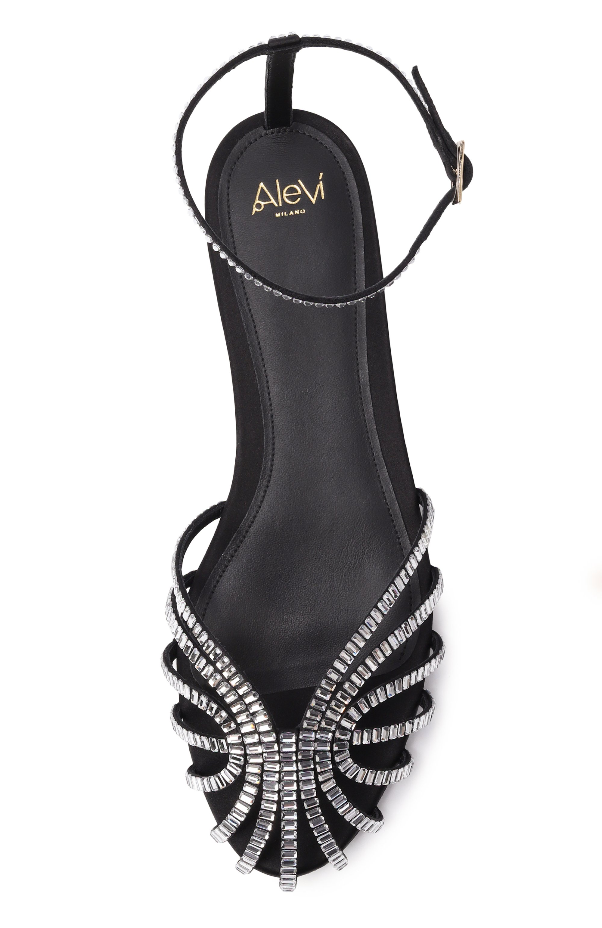 Текстильные сандалии rebecca ALEVI MILANO, арт. L26S2002.5.0222997/SATIN, фото 6