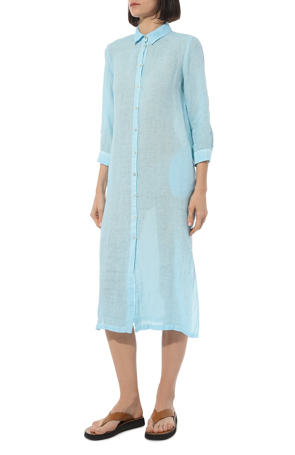 Льняное платье 120% LINO, арт. Y0W4759/B317/S00, фото 3