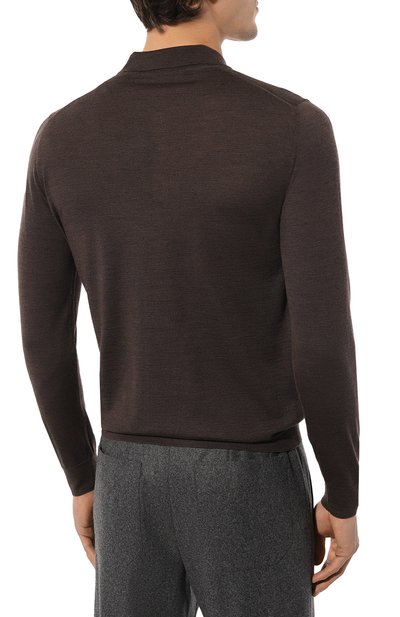 Шерстяное поло CORNELIANI, арт. 94M529-9425126, фото 4