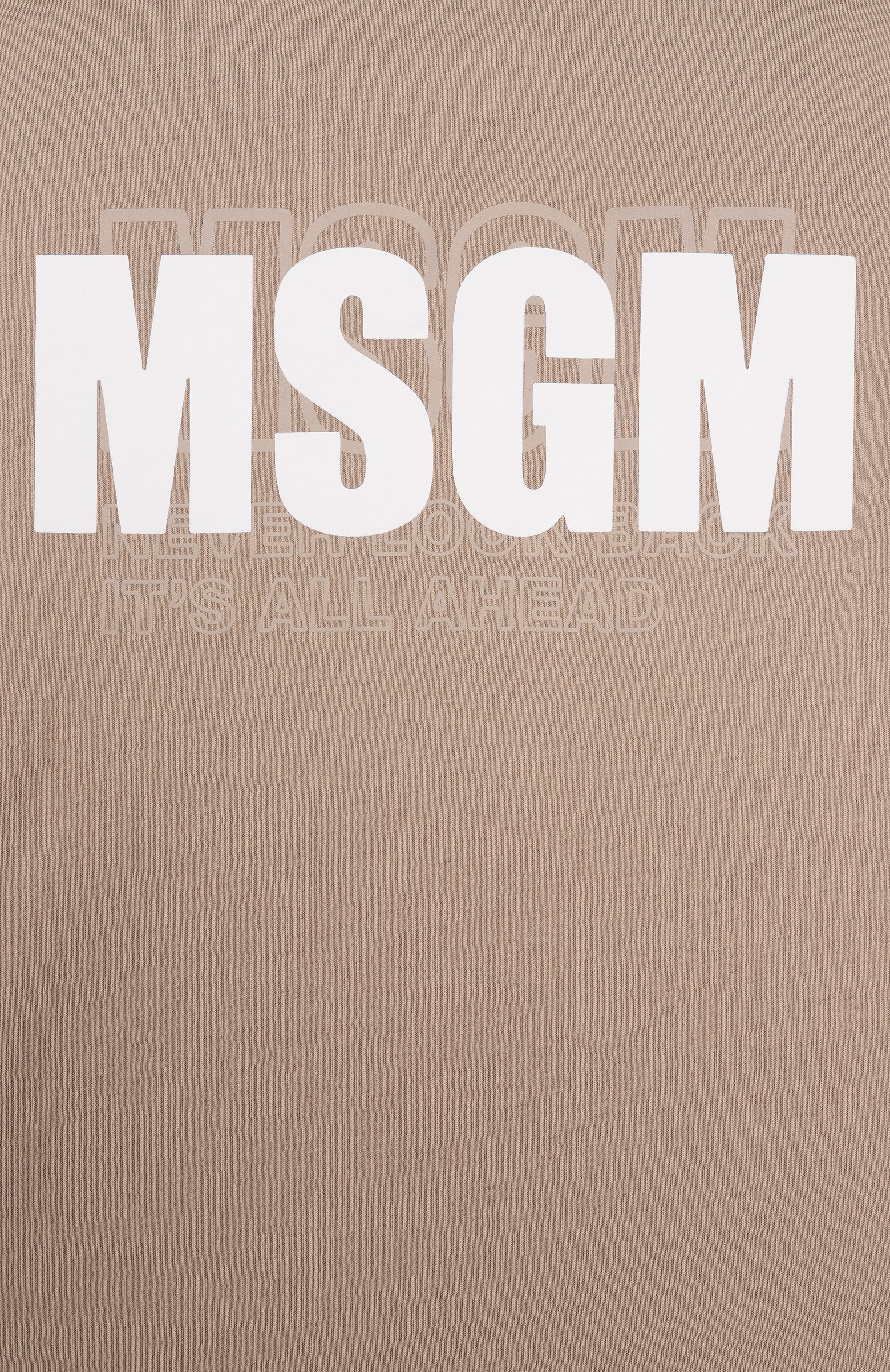 Хлопковая футболка MSGM KIDS, арт. S5MSJGTH083, фото 3