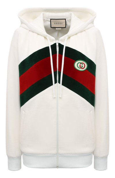 Женский хлопковый кардиган GUCCI, арт. 678640/XJDYG
