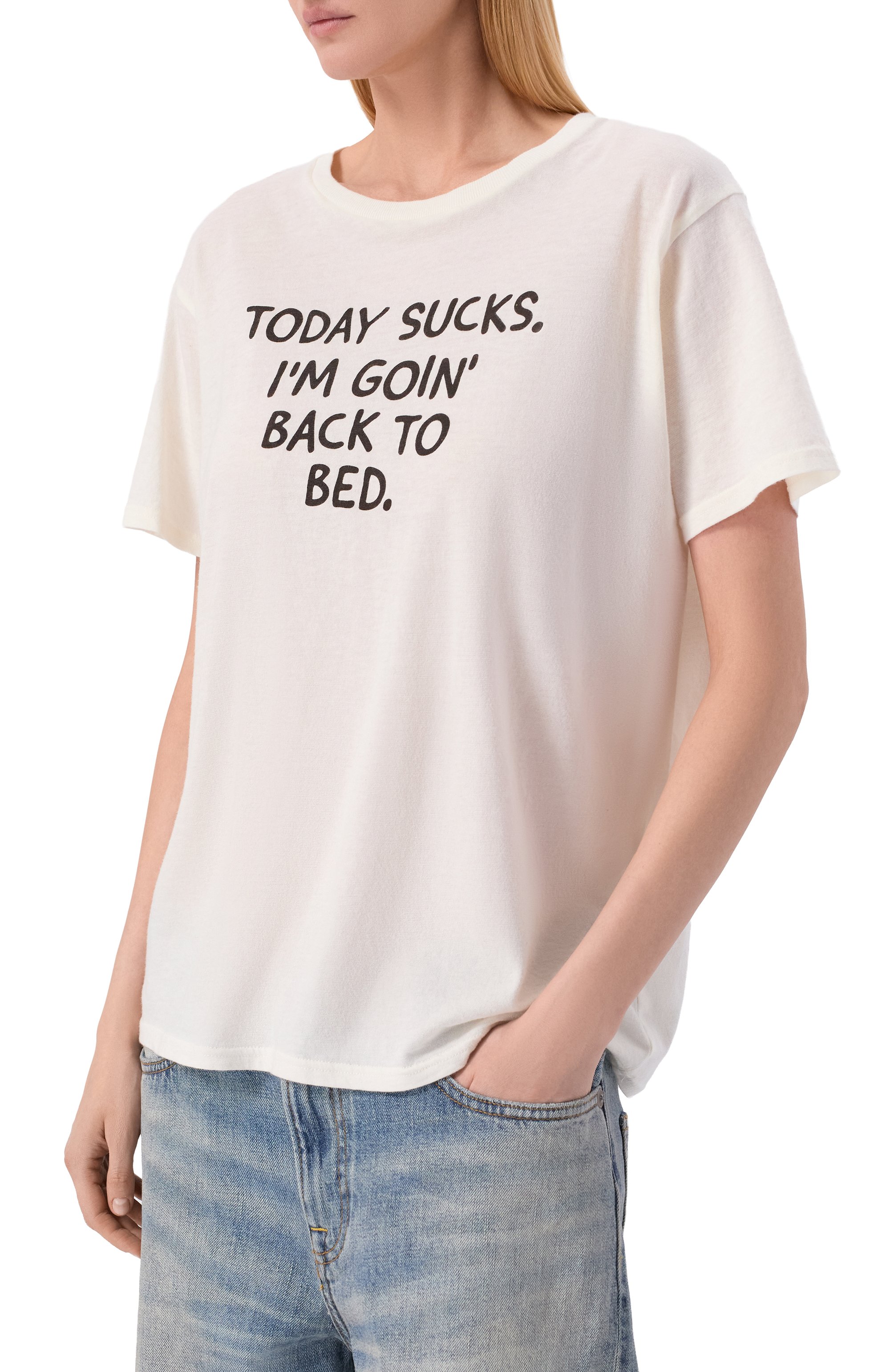 Футболка из хлопка и кашемира R13, арт. R13WK001-K142B, фото 3