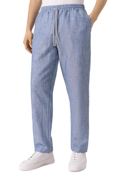 Брюки изо льна и хлопка ZIMMERLI, арт. 27000, фото 3