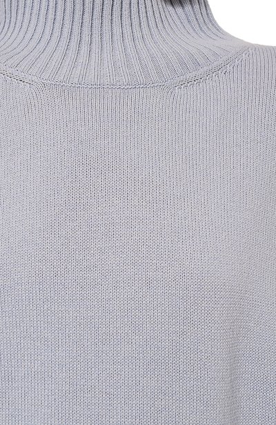 Свитер из шерсти и кашемира LORENA ANTONIAZZI голубого цвета по цене 59950 руб., арт. A24124DM03E/2472, фото 5 Свитер из шерсти и кашемира LORENA ANTONIAZZI, арт. A24124DM03E/2472, фото 5
