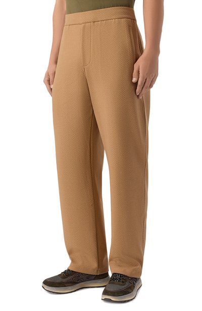 Брюки из хлопка и лиоцелла EMPORIO ARMANI, арт. EM007351/AF13700, фото 3