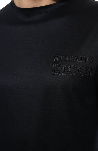 Хлопковая футболка STEFANO RICCI, арт. MNH3102250/TE0001, фото 5