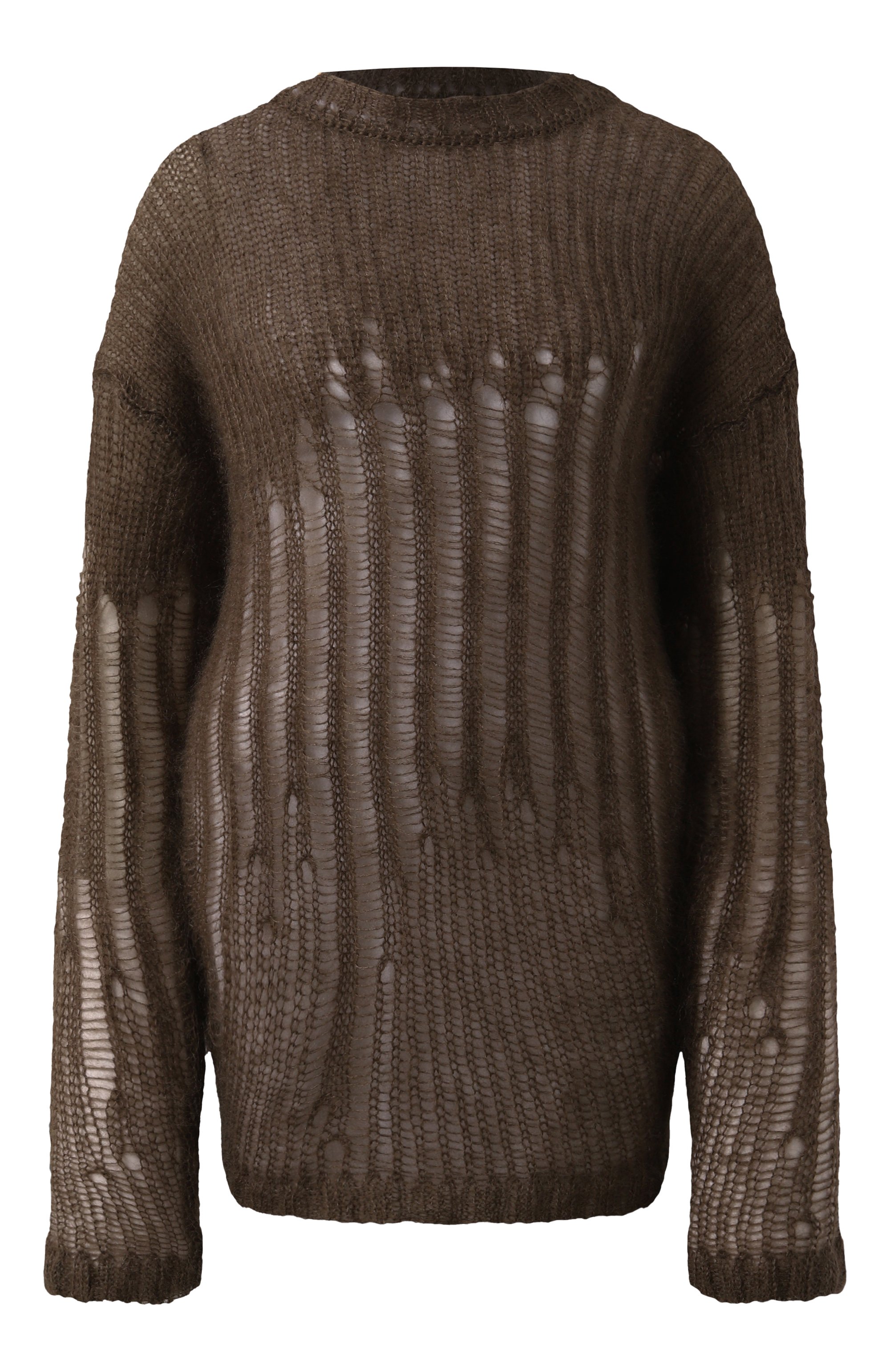 Свитер из шерсти и шелка ANN DEMEULEMEESTER, арт. 2402-W-KN09-KN044-099, фото 1