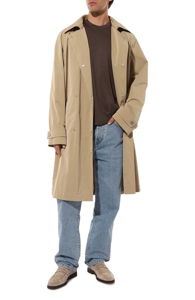 Замшевые пенни-лоферы BRUNELLO CUCINELLI, арт. MZUSIB2167, фото 2