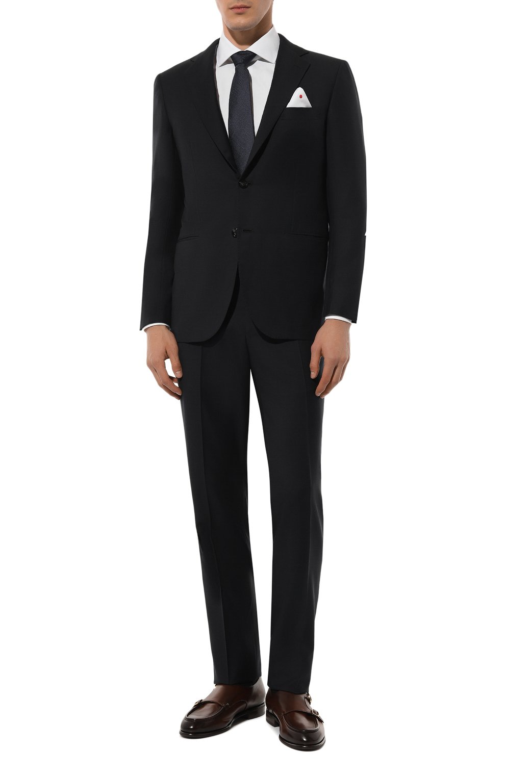 Хлопковая сорочка CORNELIANI белого цвета по цене 56600 руб., арт. 94P100-9411700, фото 2 Хлопковая сорочка CORNELIANI, арт. 94P100-9411700, фото 2