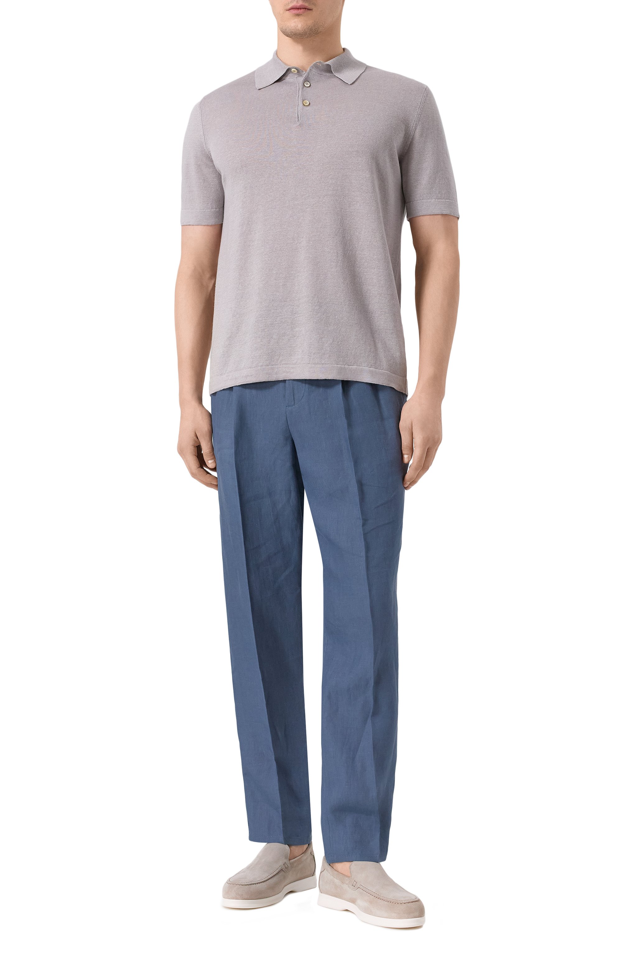 Замшевые лоферы DOUCAL'S, арт. DU3267ARTHUY009I, фото 2