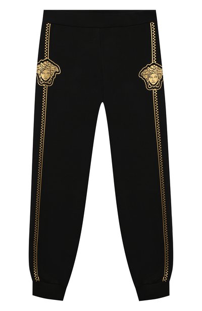 Хлопковые джоггеры VERSACE, арт. YD000075/YA00078/8A-14A, фото 1