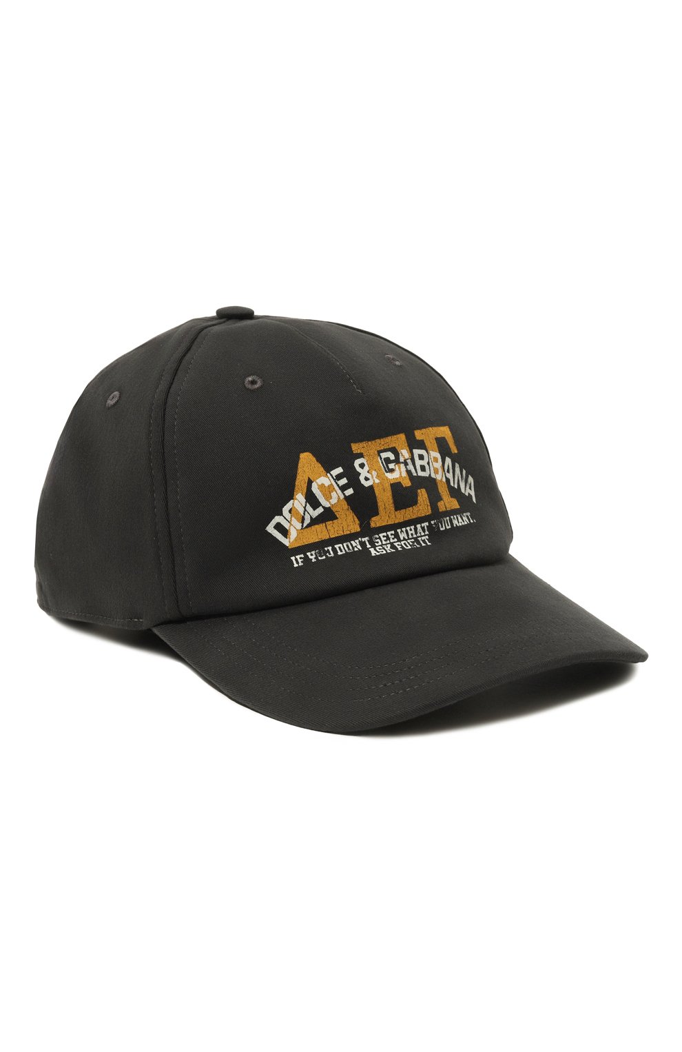 Хлопковая бейсболка DOLCE & GABBANA, арт. GH873A/GI370, фото 1