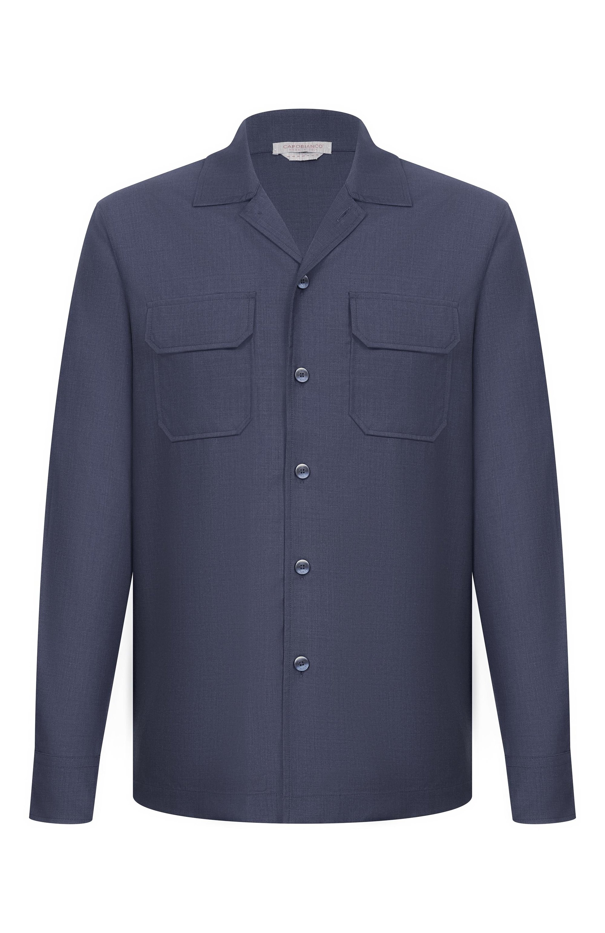 Шерстяная рубашка CAPOBIANCO, арт. 20M514.UN00._001, фото 1