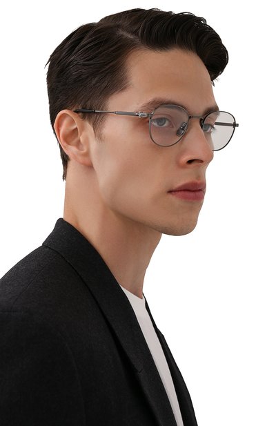Оправа AKONI серебряного цвета по цене 55900 руб., арт. AKX-300B, фото 2 Оправа AKONI, арт. AKX-300B, фото 2