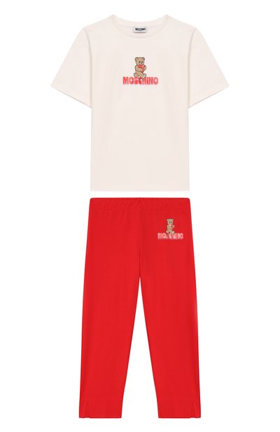 Комплект из футболки и брюк MOSCHINO, арт. HCG00D/LBA00_001