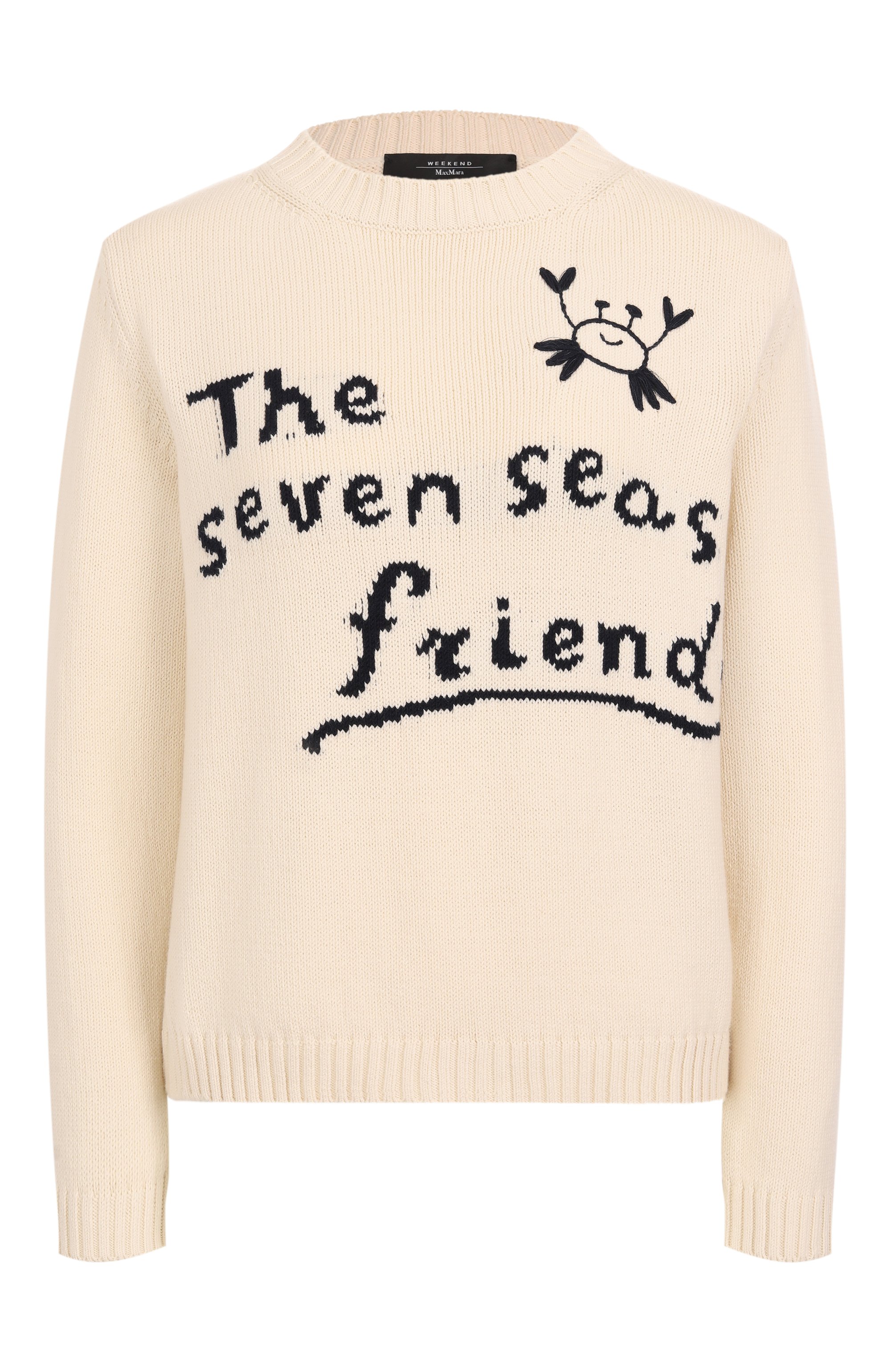 Хлопковый свитер WEEKEND MAX MARA, арт. NESP0LA, фото 1