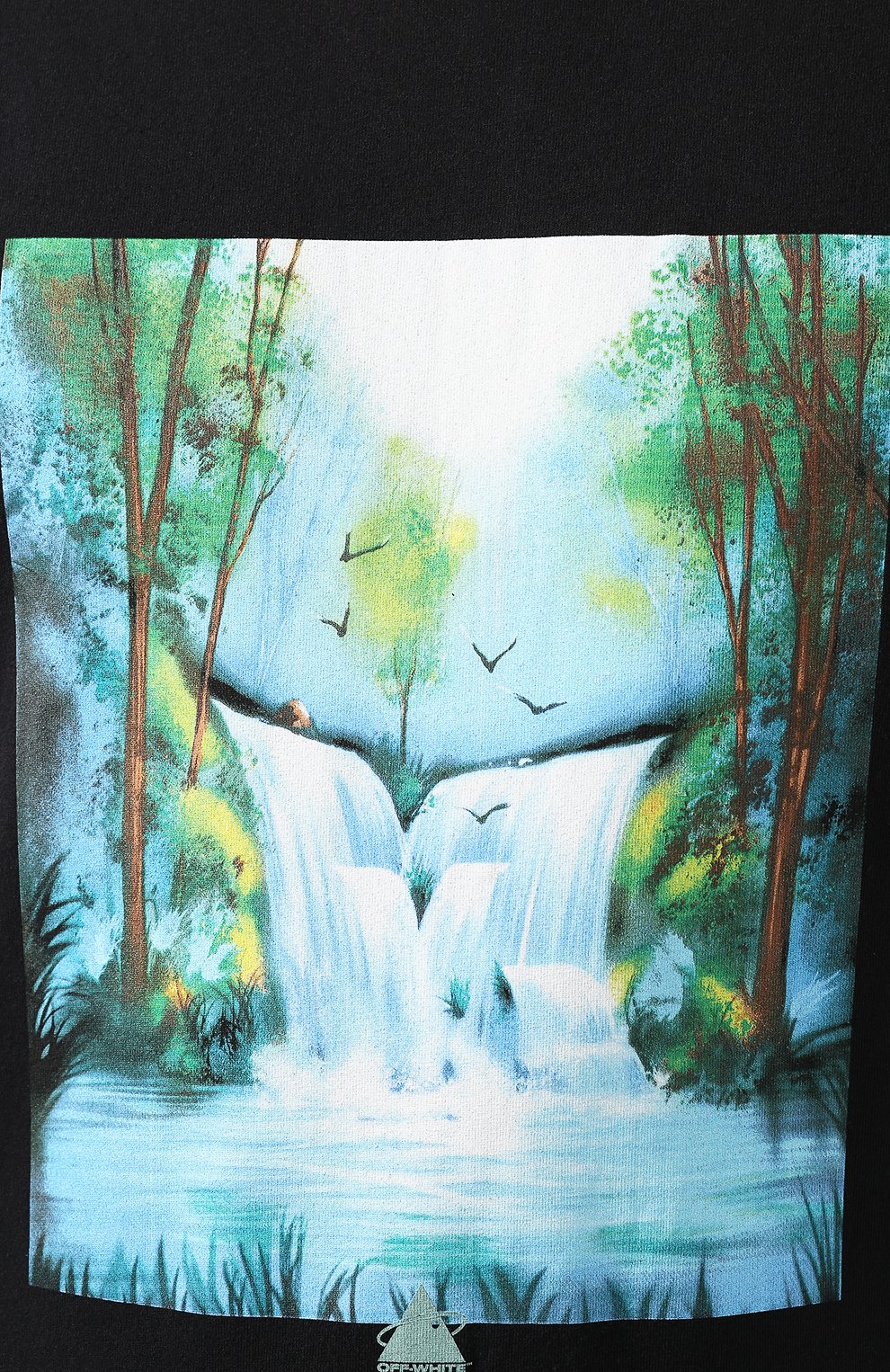 Хлопковая майка OFF-WHITE, арт. 0MAC006E191850151088, фото 5