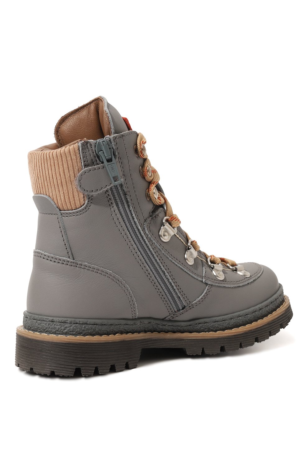 Кожаные ботинки BRUNELLO CUCINELLI, арт. BFYVQZH135, фото 3