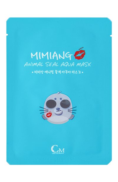 Женская тканевая маска animal seal aqua mask MIMIANG, арт. 8809311914127