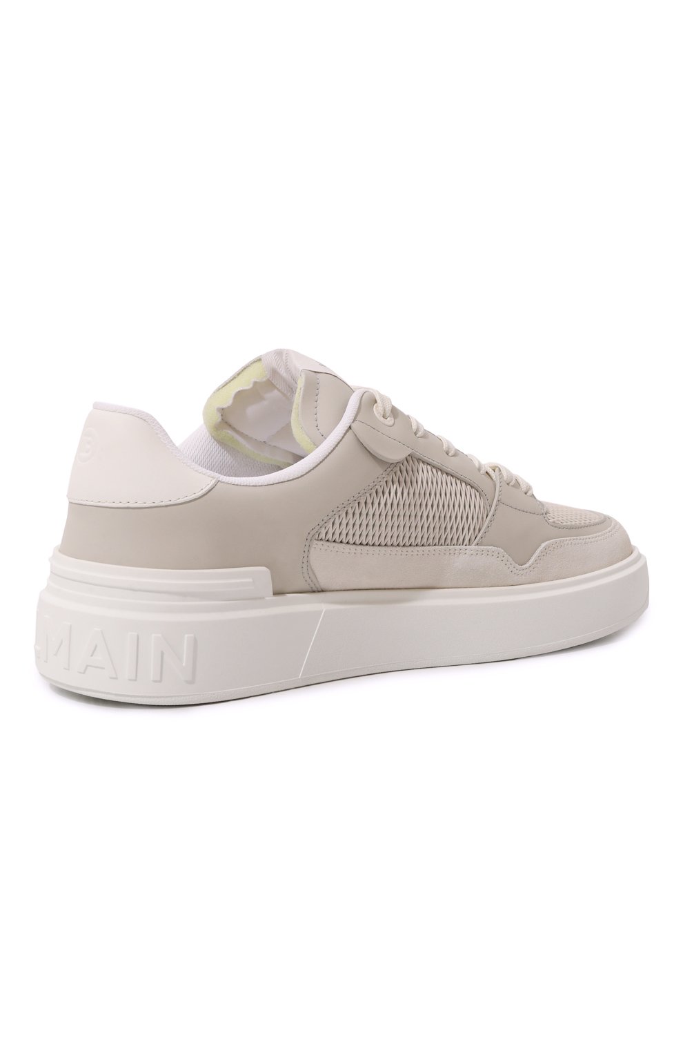 Комбинированные кеды b-court BALMAIN, арт. CM0VI349/LCEC, фото 5