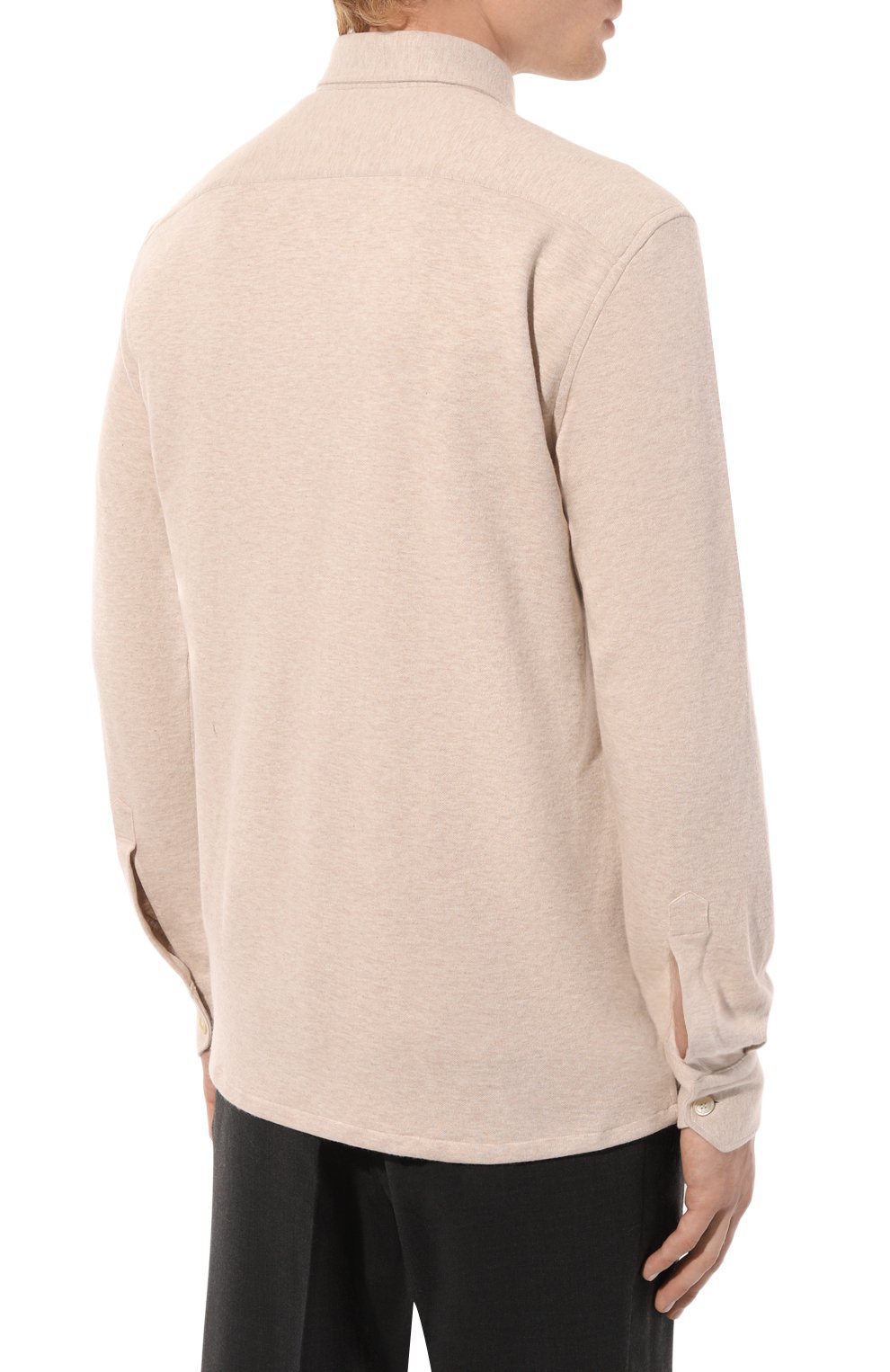 Рубашка из хлопка и кашемира STEFANO RICCI, арт. CJ007117/TE2602, фото 4