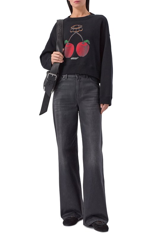 Хлопковый свитшот Undercover UC2E8802-5 Чёрный  UC2E8802-5 Фото 2