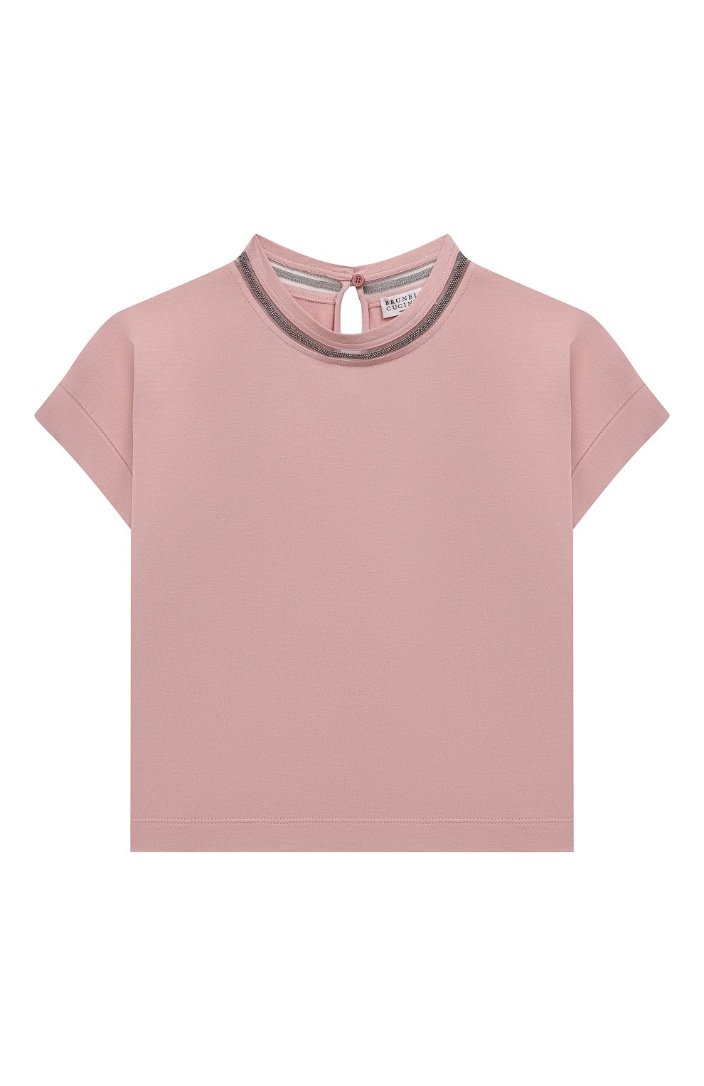 Хлопковая футболка BRUNELLO CUCINELLI, арт. B0A45T030A, фото 1