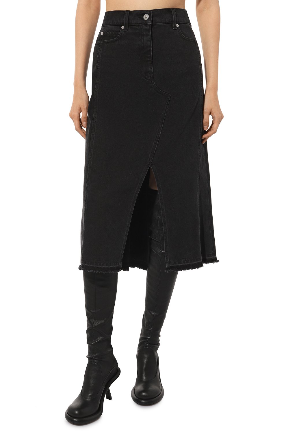 Джинсовая юбка MSGM, арт. 3541MDD231L/237775, фото 3