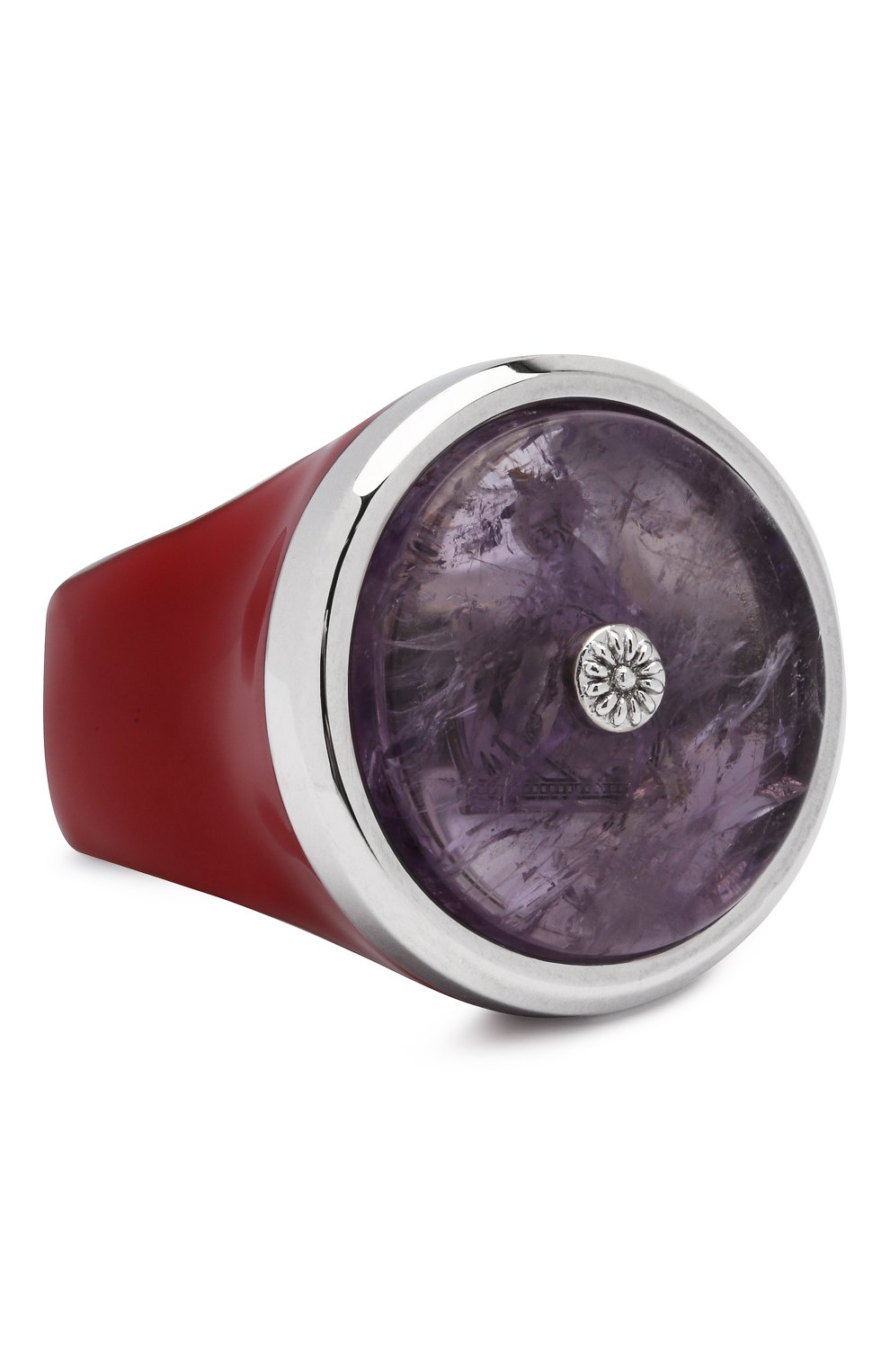 Кольцо LANVIN синего цвета по цене 36050 руб., арт. AW-CJYR05-AMET-P20, фото 1 Кольцо LANVIN, арт. AW-CJYR05-AMET-P20, фото 1