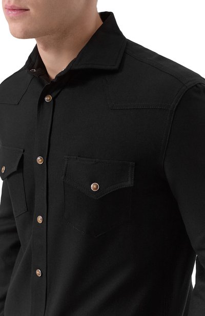 Шерстяная рубашка MARCO PESCAROLO, арт. RIB0T/5217, фото 5