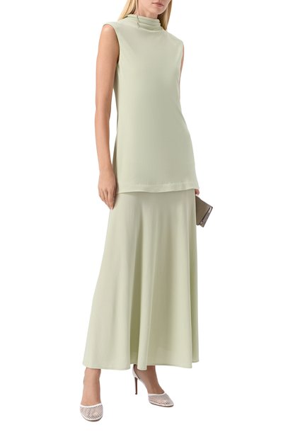 Комбинированные туфли fishnet 90 ALAIA, арт. AA3E049TK007, фото 3