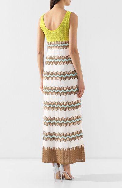 Платье из смеси хлопка и вискозы M MISSONI, арт. 2DG00124/2K000S, фото 4