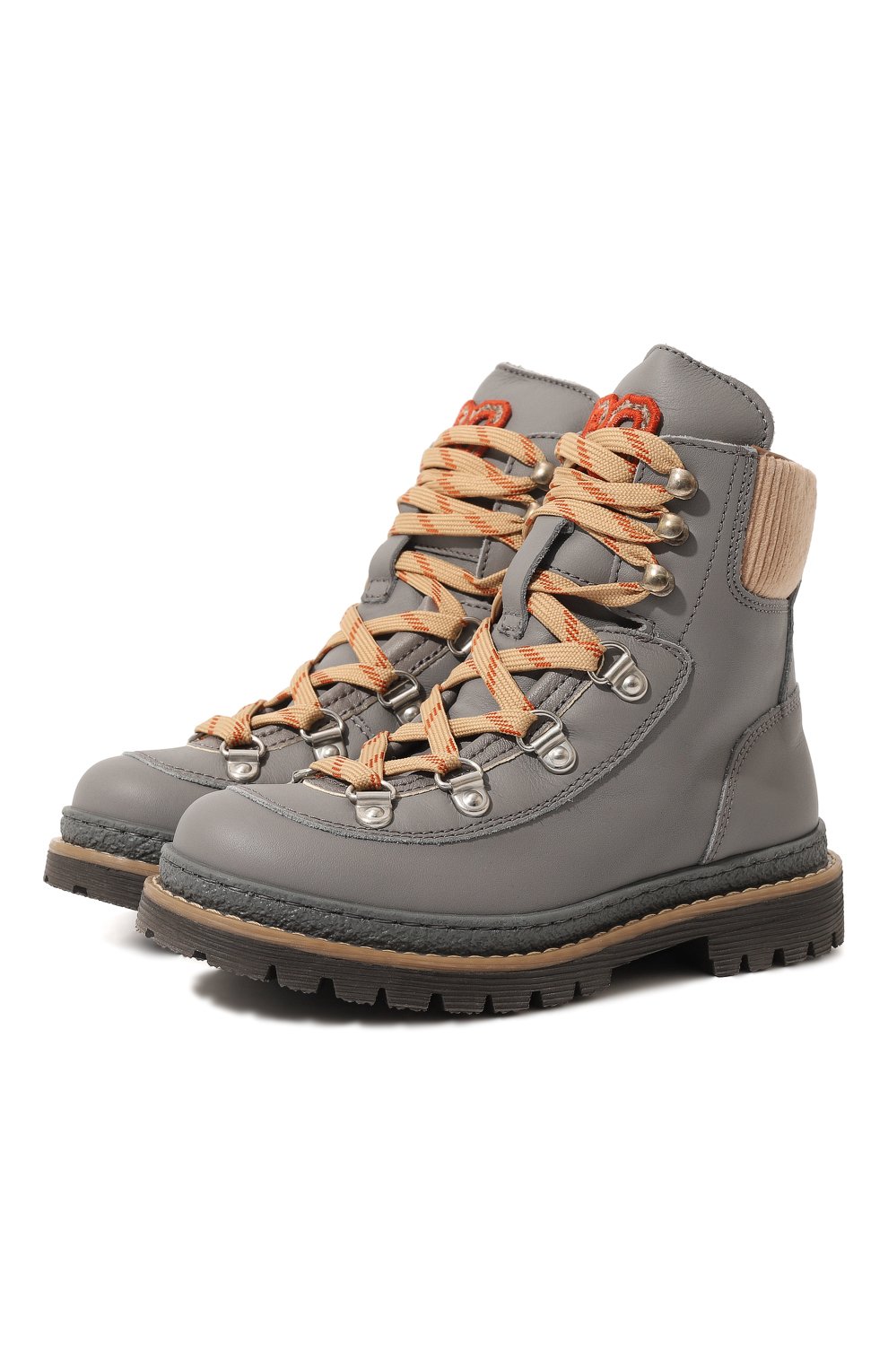 Кожаные ботинки BRUNELLO CUCINELLI, арт. BFYVQZH135, фото 1