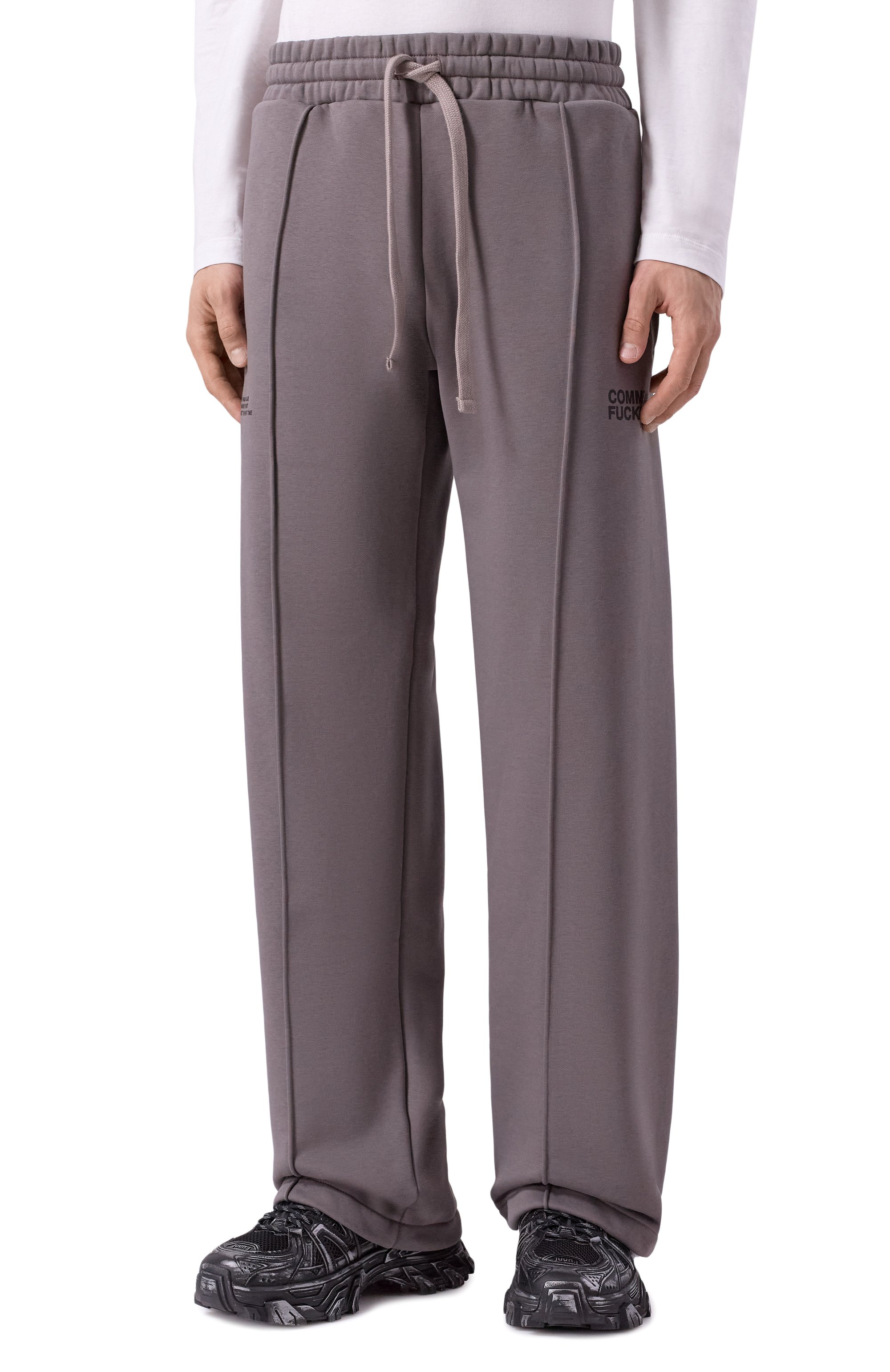 Хлопковые брюки COMME DES FUCKDOWN, арт. CFABM01750, фото 3