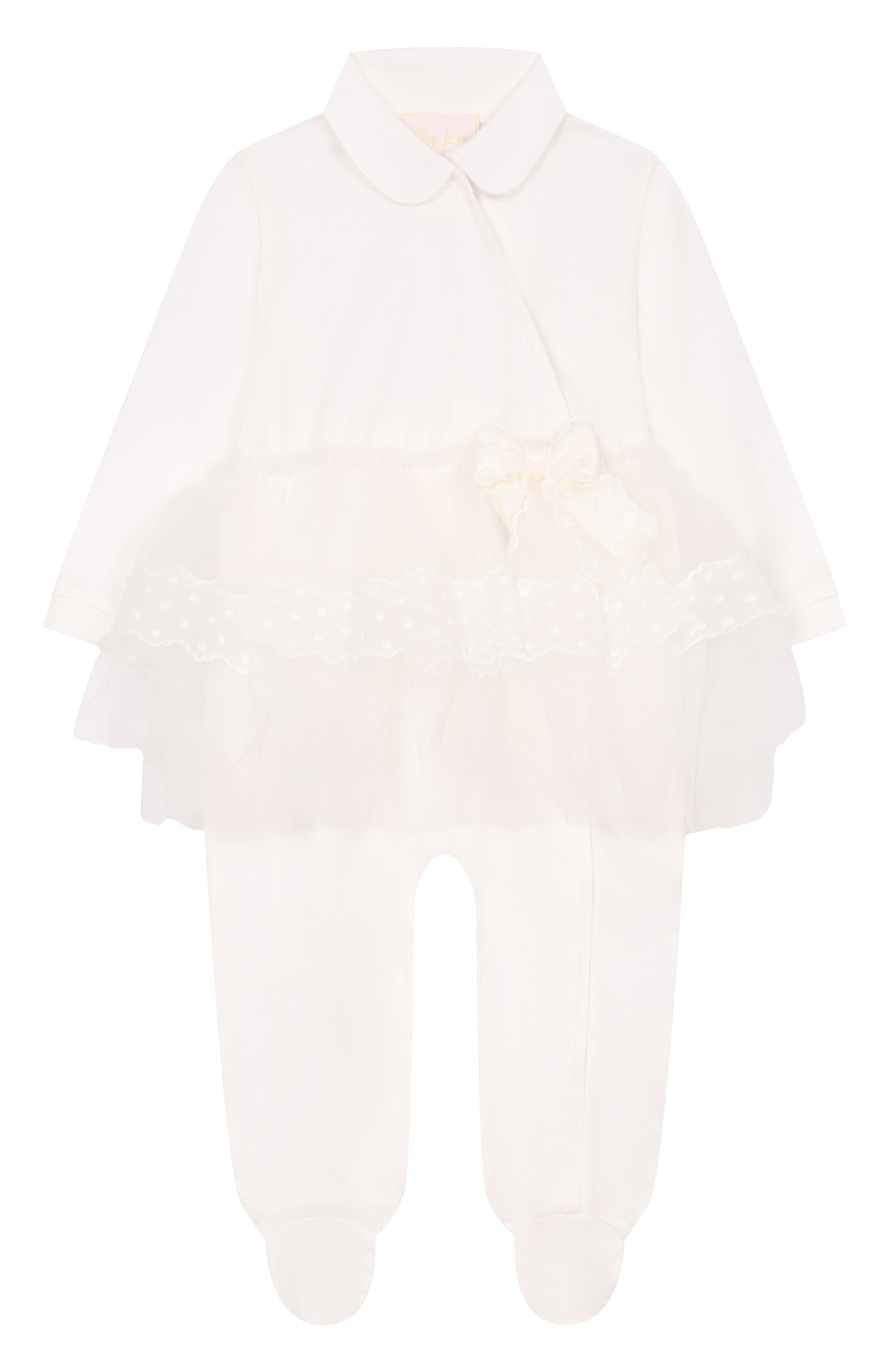 Комплект из комбинезона и шапки STORY LORIS кремового цвета по цене 31800 руб., арт. 31079, фото 2 Комплект из комбинезона и шапки STORY LORIS, арт. 31079, фото 2