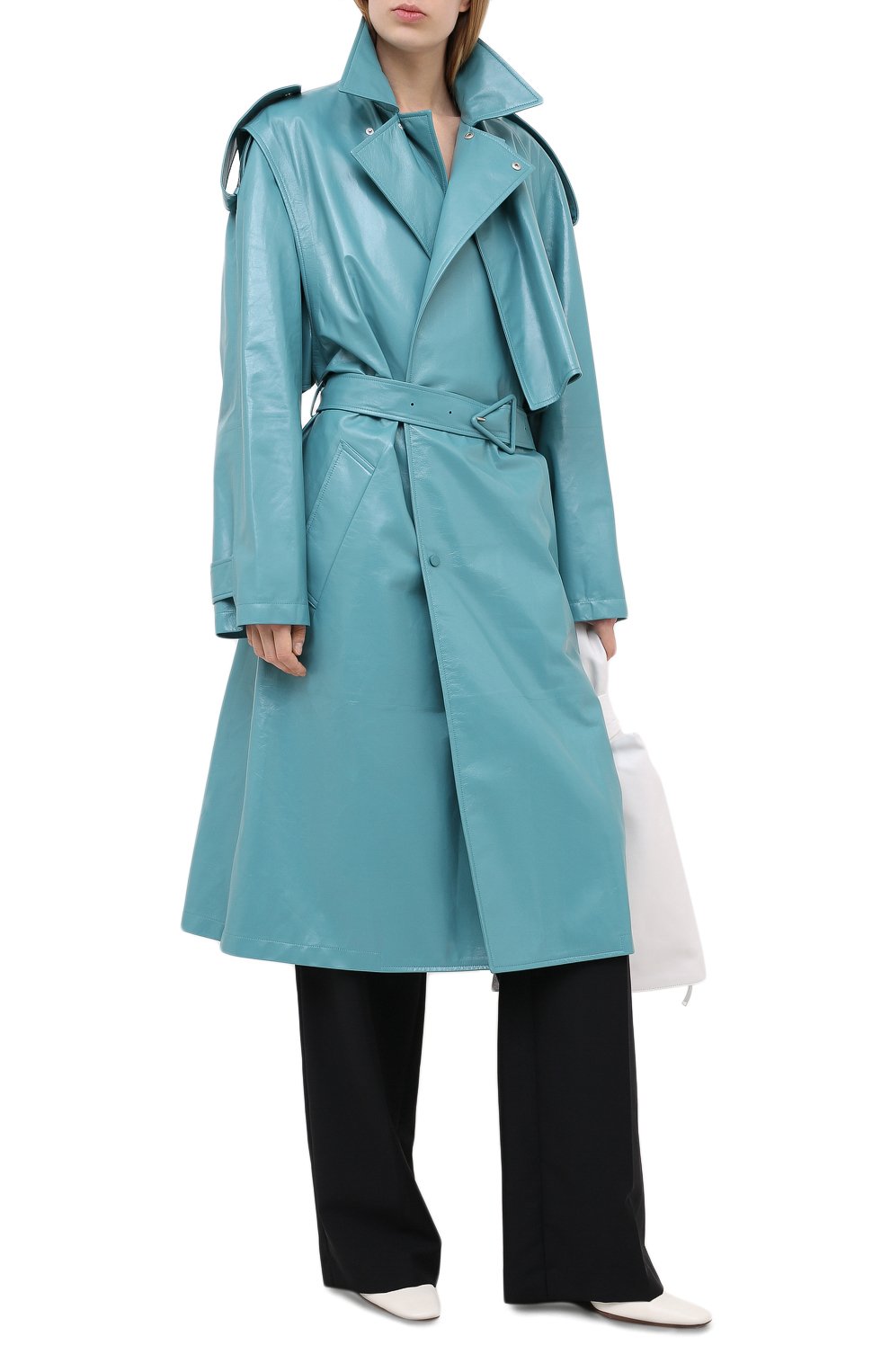 Кожаное пальто BOTTEGA VENETA, арт. 626527/VKLC0, фото 2