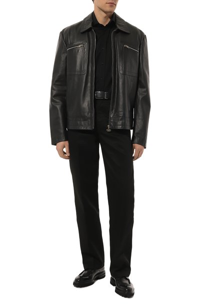 Хлопковая рубашка BRUNELLO CUCINELLI, арт. MW6040028, фото 2