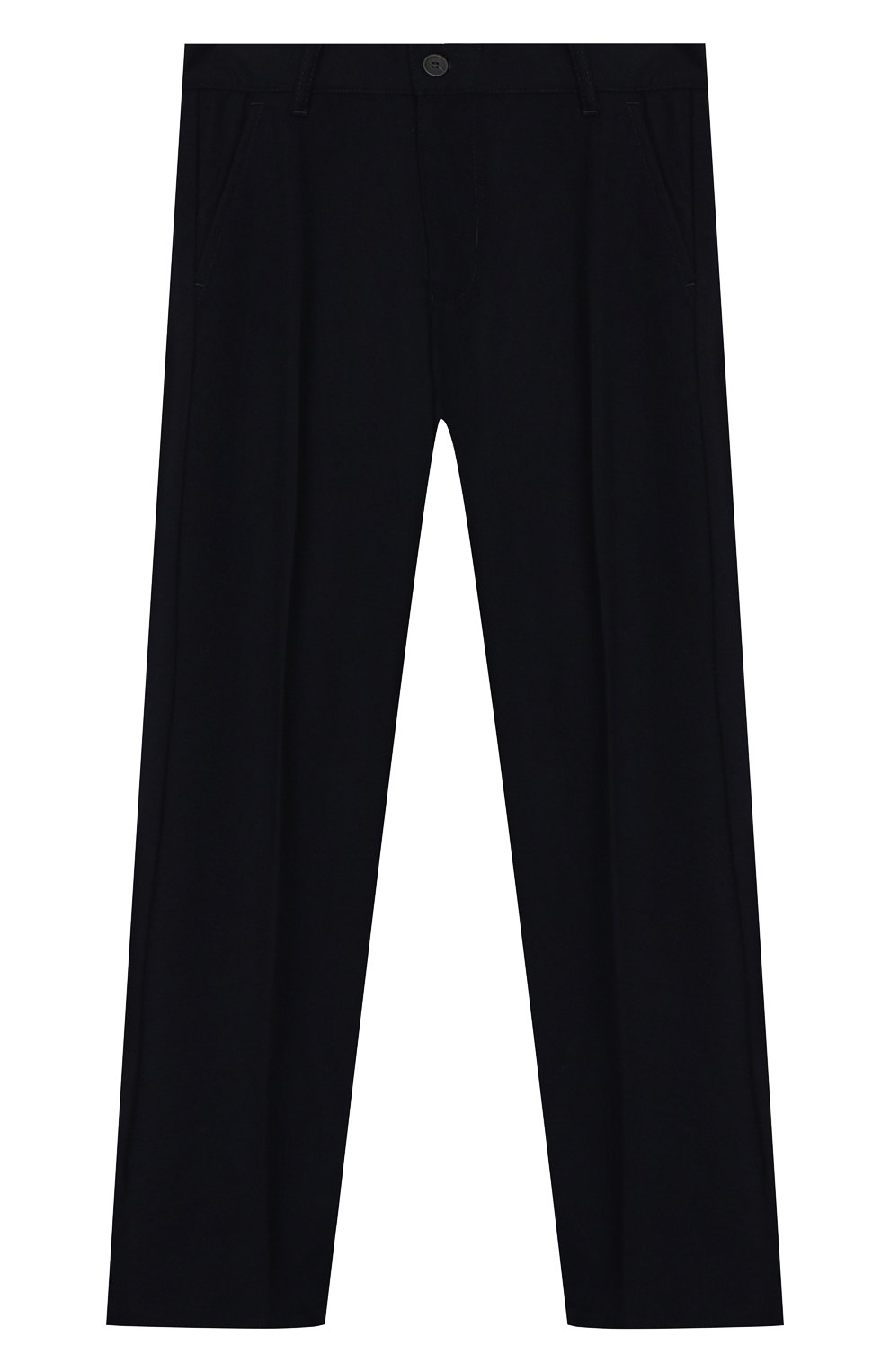 Брюки IL GUFO темно-синего цвета по цене 14150 руб., арт. A19PL088WR003/10A-12A, фото 1 Брюки IL GUFO, арт. A19PL088WR003/10A-12A, фото 1