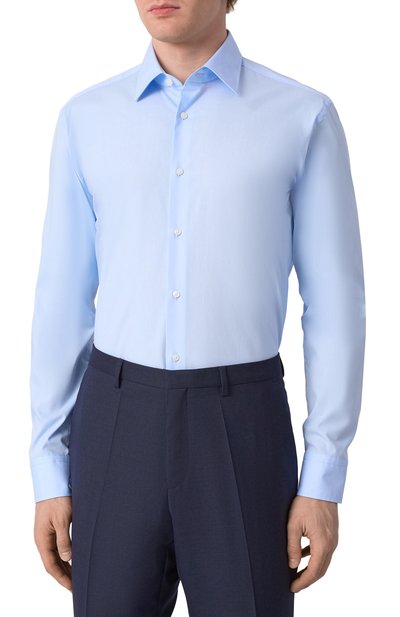 Хлопковая сорочка BOSS, арт. 50469345, фото 3