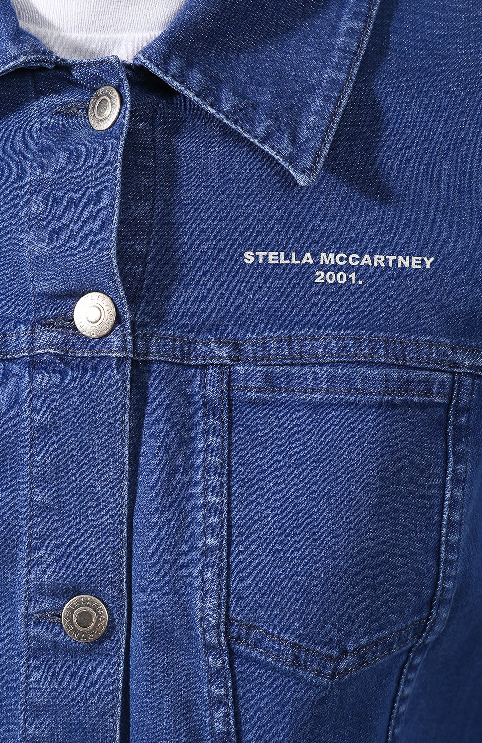 Джинсовая куртка STELLA MCCARTNEY синего цвета по цене 48300 руб., арт. 548560/SNH15, фото 5 Джинсовая куртка STELLA MCCARTNEY, арт. 548560/SNH15, фото 5