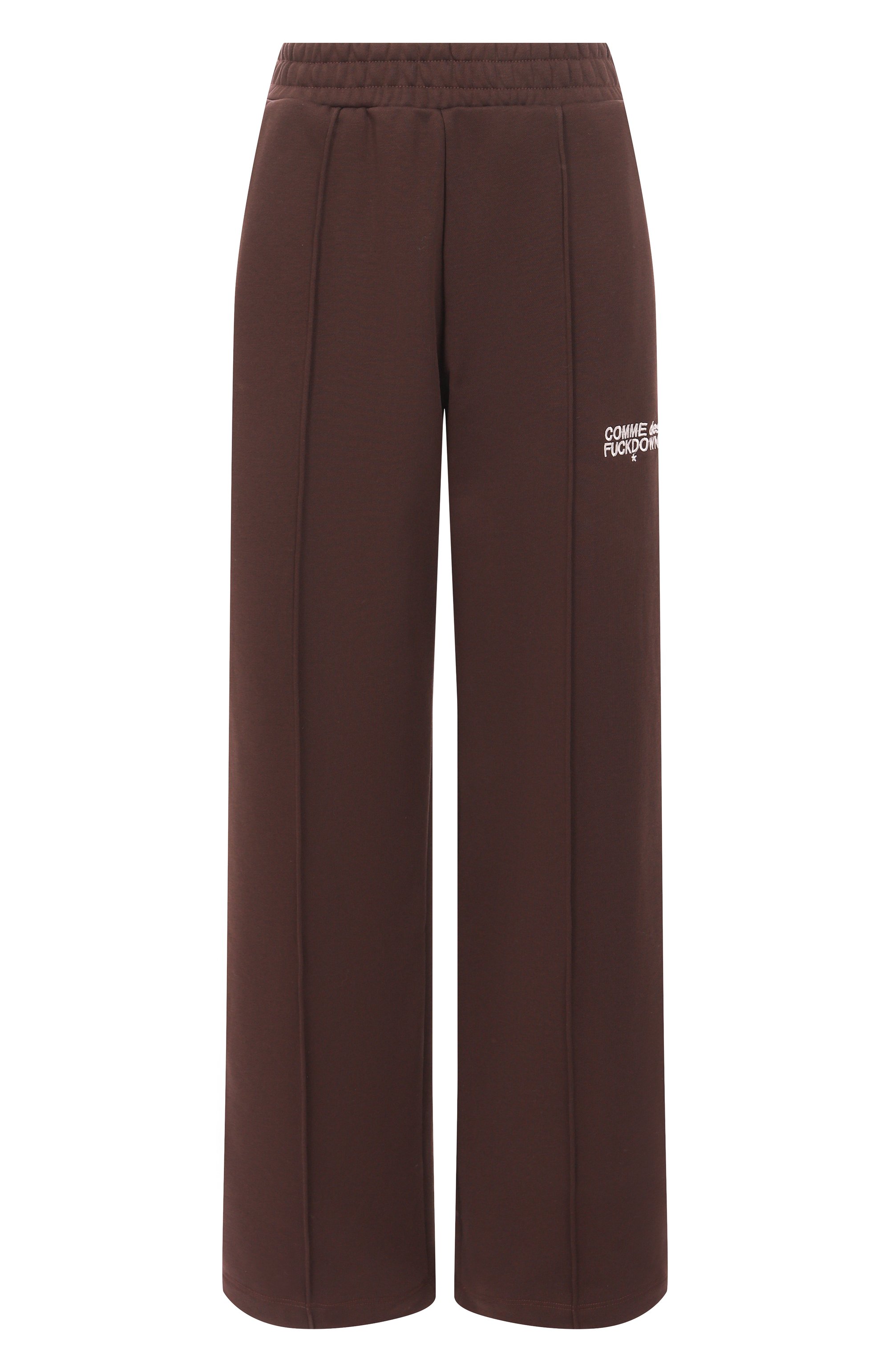 Хлопковые брюки COMME DES FUCKDOWN, арт. CFABW01374, фото 1