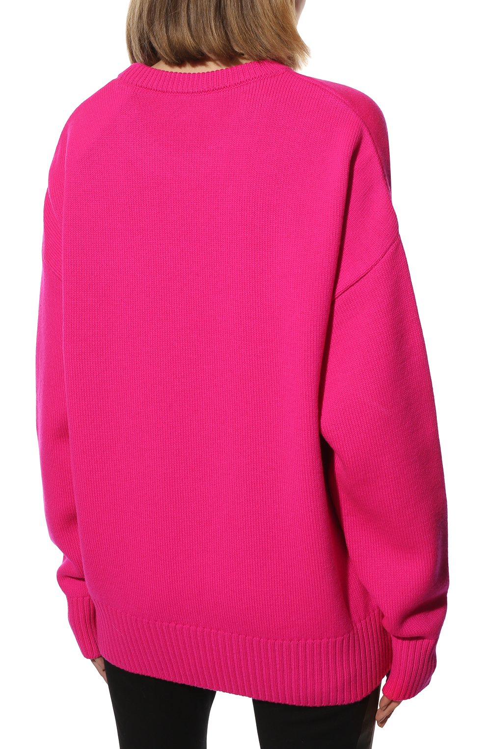 Шерстяной свитер AMI, арт. UKS002.018, фото 4