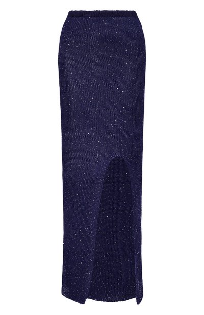 Женская шелковая юбка PARAMIDONNA, арт. SS25SKBNBL-1