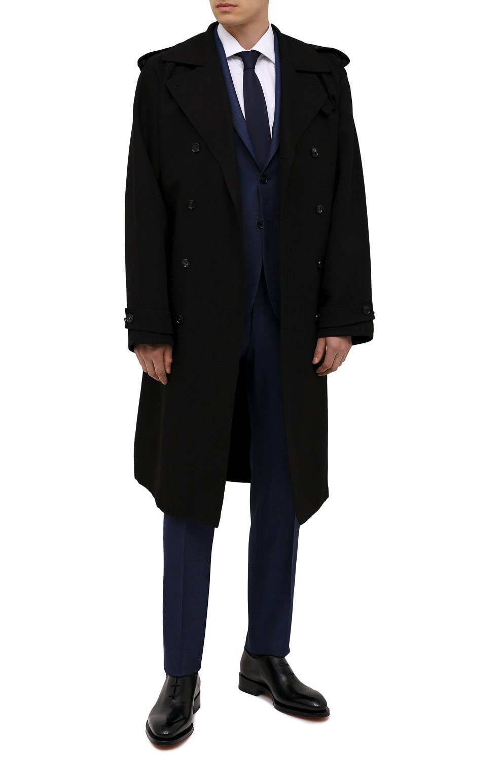 Кожаные оксфорды SANTONI, арт. MCCG16229MD3HVVDN01, фото 2